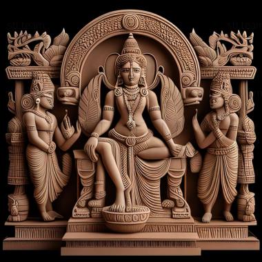 3D model Brahma Viharas (STL)